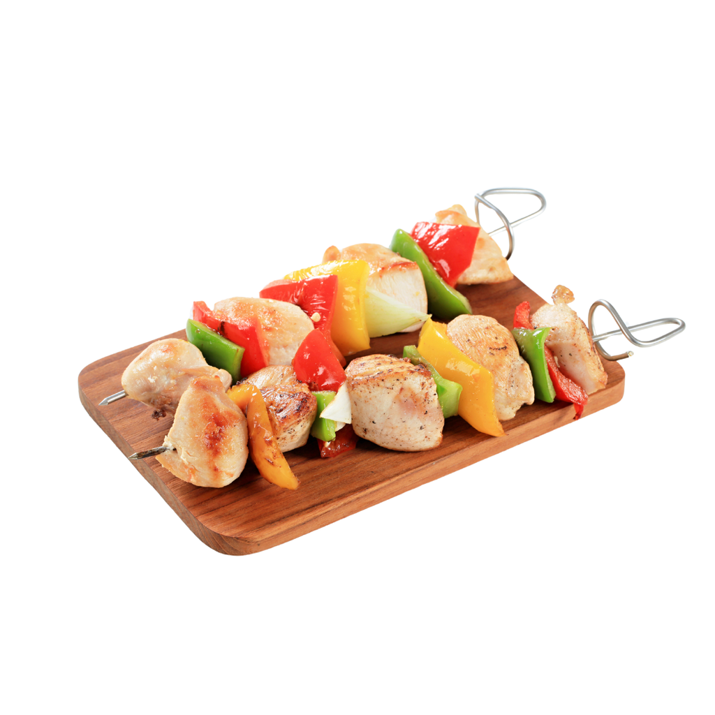 Marinated chicken skewers (kg)