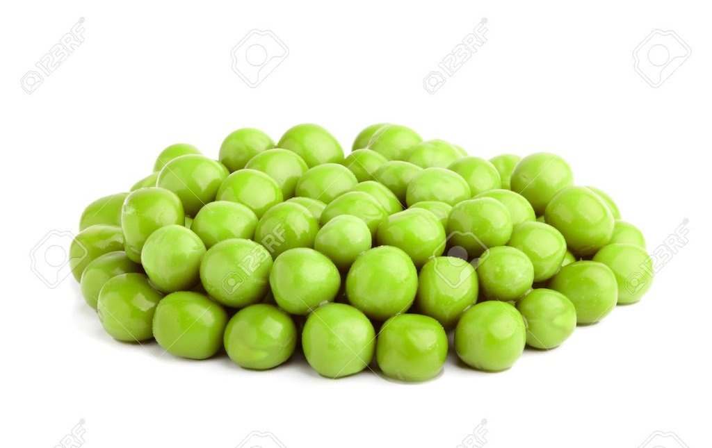Peeled peas (kg)