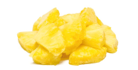 Frozen pineapple (kg)