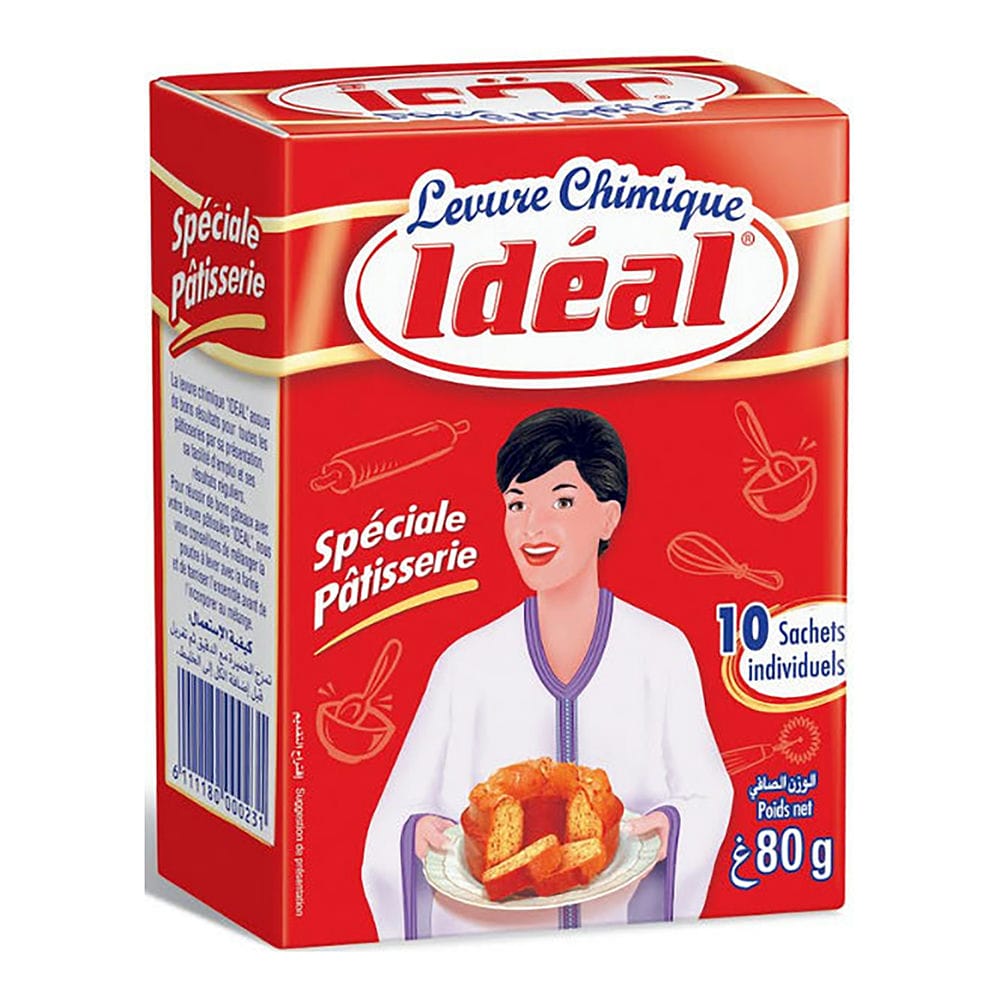 Levure chimique, paquet de 10 unités